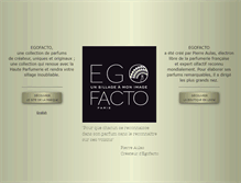 Tablet Screenshot of egofacto.com